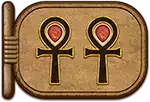 Eye of Horus Megaways - Ankh Symbol