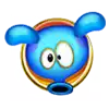 Balloonies - Blue Balloon Animal Symbol
