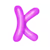 Balloonies - K Symbol