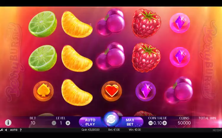 Berry Burst - Game Controls