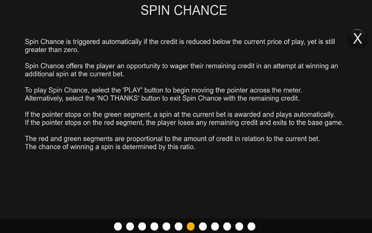 Big Bonus - Spin Chance Feature