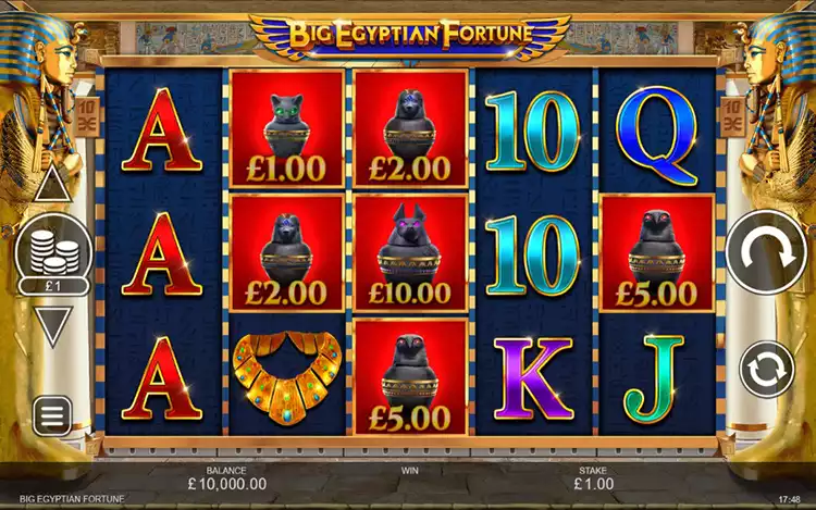 Big Egyptian Fortune - Game Graphics