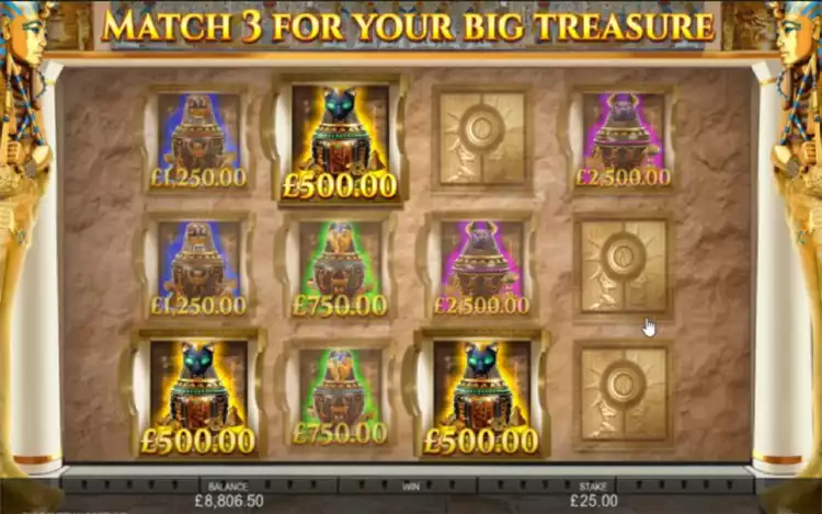 Big Egyptian Fortune - Big Treasure Bonus Feature
