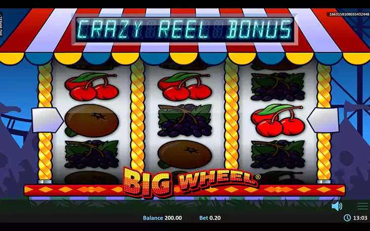 Big Wheel Slot - Crazy Reel Feature