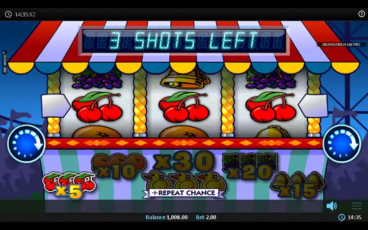 Big Wheel Slot - Duck Shoot Feature