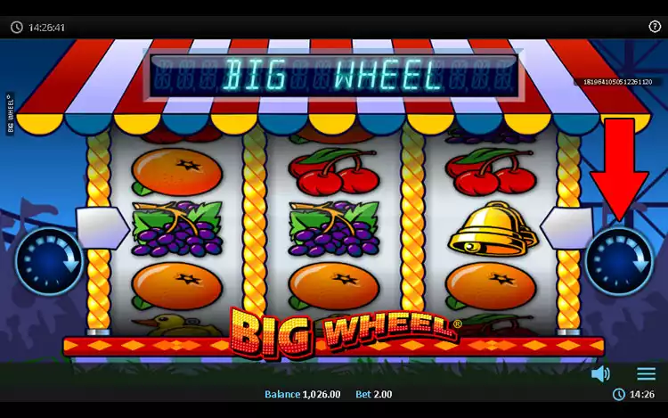 Big Wheel Slot - Step 3