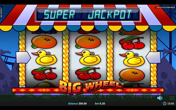 Big Wheel Slot - Super Jackpot Feature