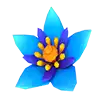 Butterfly Staxx - Blue Flower Symbol