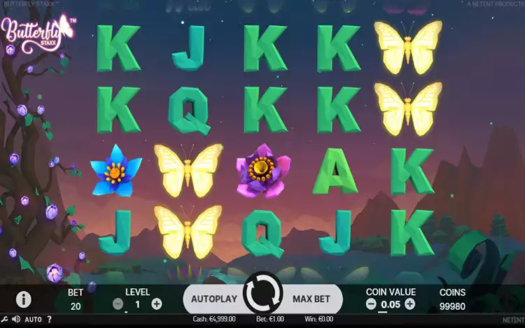 Butterfly Staxx - Game Controls