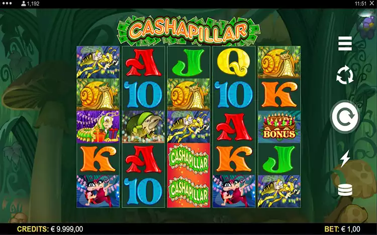 Cashapillar - Game Graphics