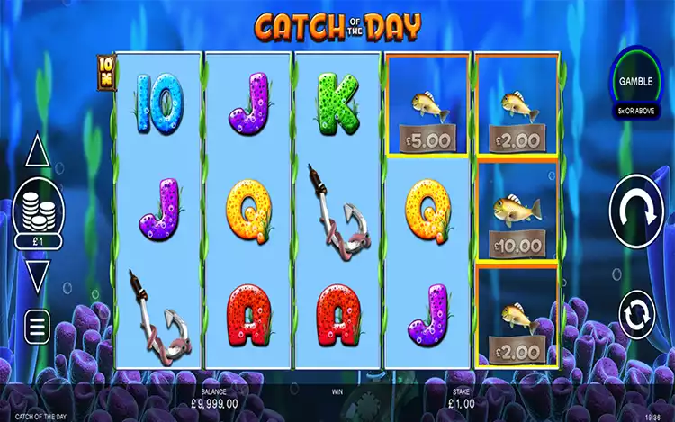 Catch Of The Day - Game Controls