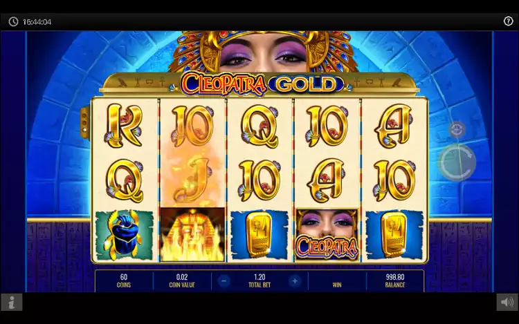 Cleopatra Gold slot - Game Graphics