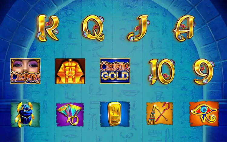 Cleopatra Gold slot - Symbol Assets