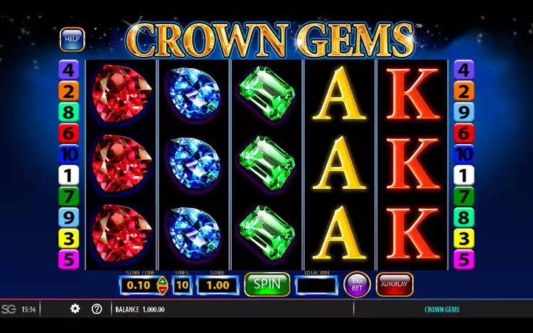 Crown Gems - Game Control