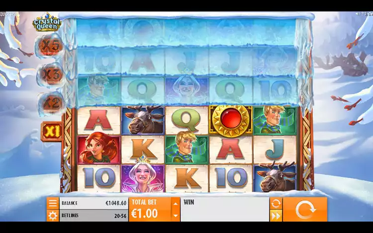 Crystal Queen slot - Game Control