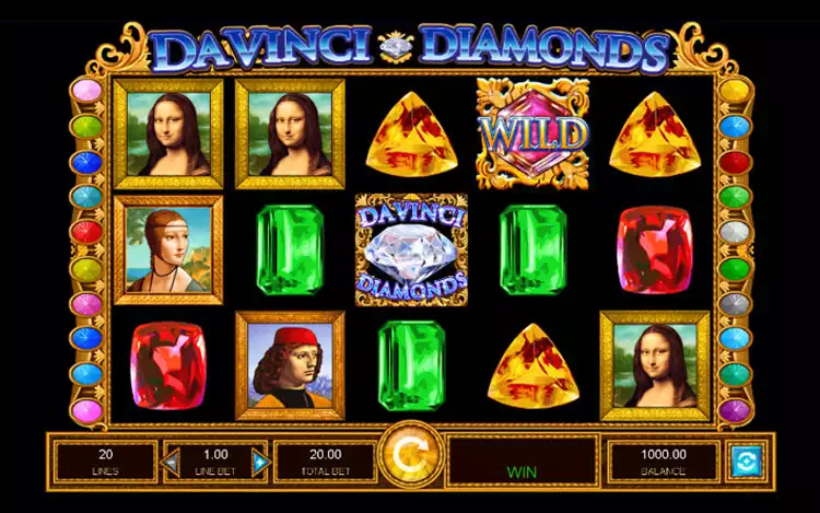 Da Vinci Diamonds - Game Control