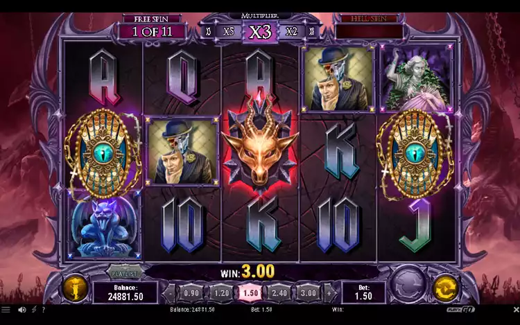 Demon slot - Free Spins Feature