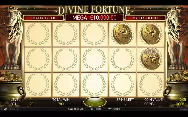 Divine Fortune - Jackpot Feature