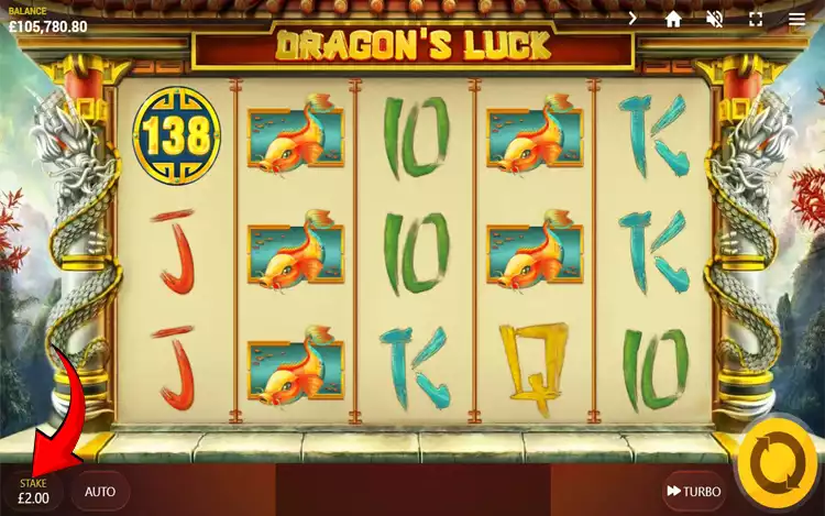 Dragon's Luck - Step Bet