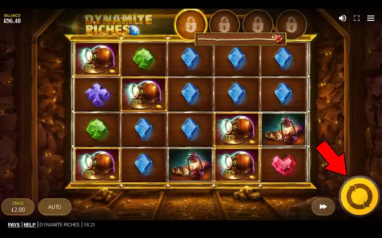 Dynamite Riches slot - Step 3