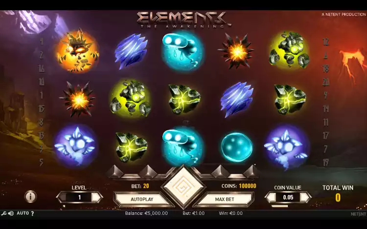 Elements: The Awakening - Game Controls