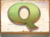 Crystal Queen slot - Q Symbol