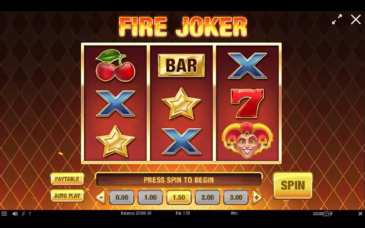 Fire Joker - Game Control