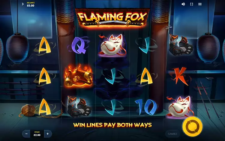 Flaming Fox -  Game Graphics