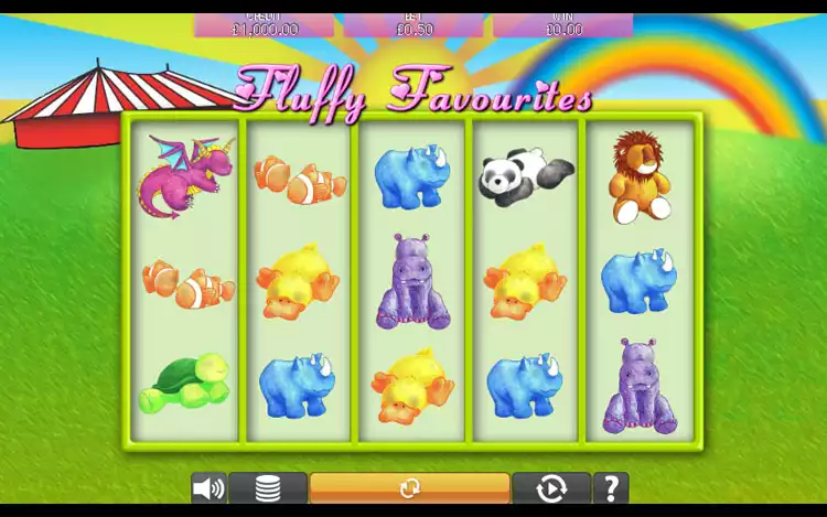 Fluffy Favourites Game Graphics