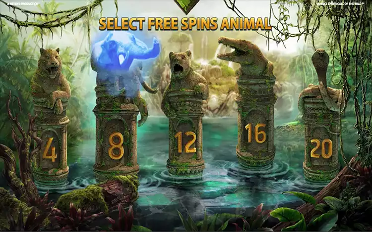 Jungle Spirit - Free Spins Feature