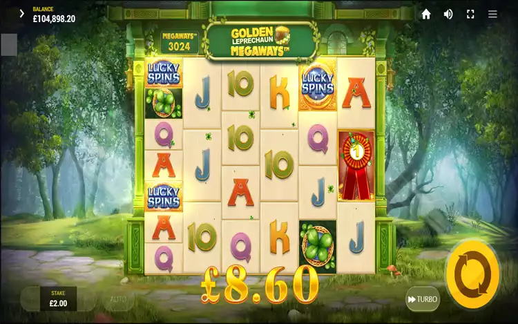 Golden Leprechaun Megaways - Free Spins Feature