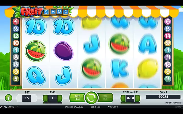 Fruit Shop - Game Graphics