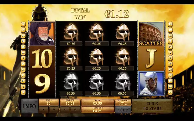 Gladiator slot - Bonus Feature