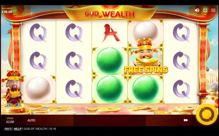 God of Wealth - Game Graphics