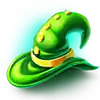 Lucky Wizard - Green Wizard Symbol