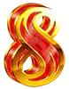 Joker Troupe slot - Red Infinity Symbol