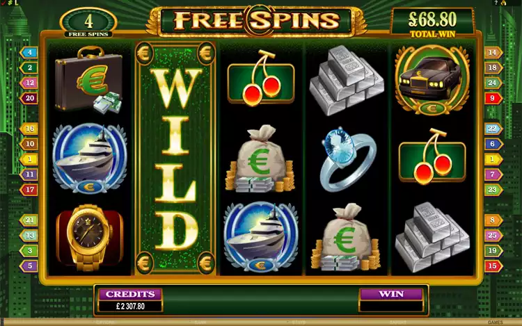High Society - Free Spins Feature