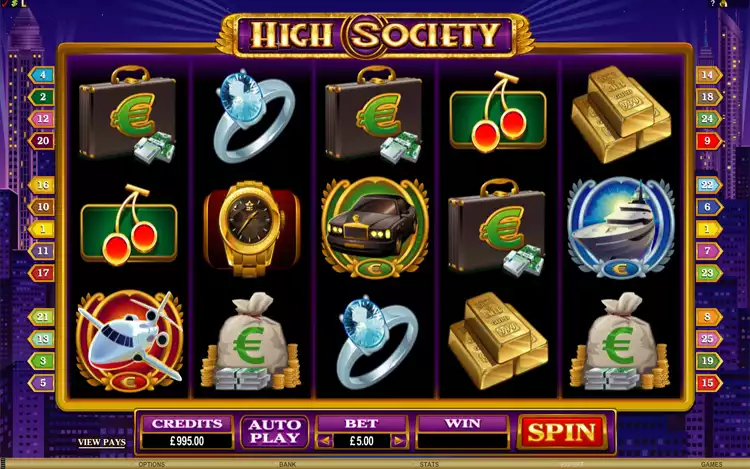High Society - Game Graphics