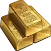 High Society - Gold Bars Symbol