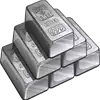 High Society - Silver Bars Symbol