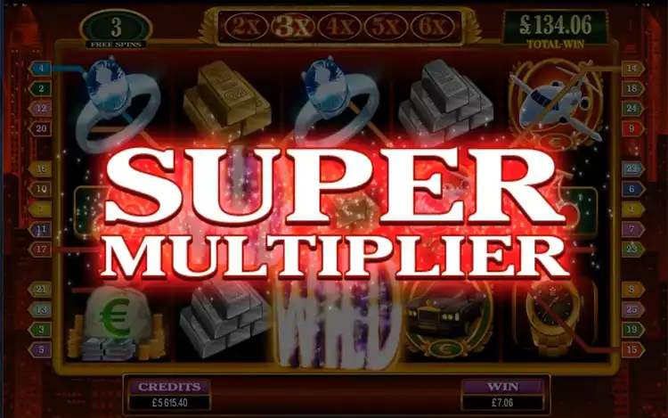 High Society - Super Multiplier Feature