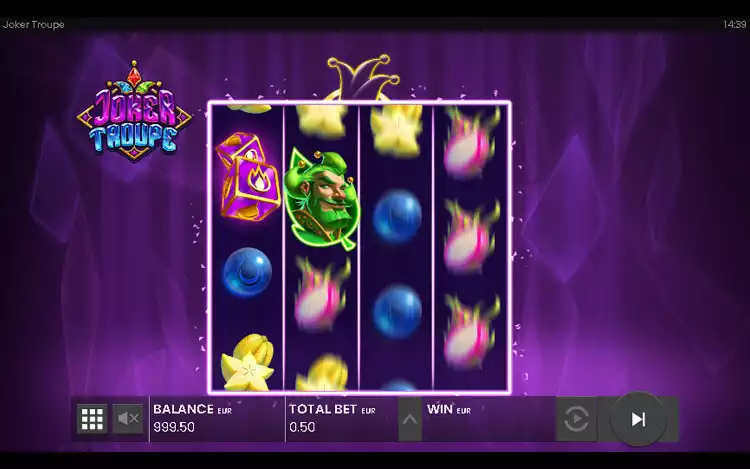 Joker Troupe slot - Game Graphics