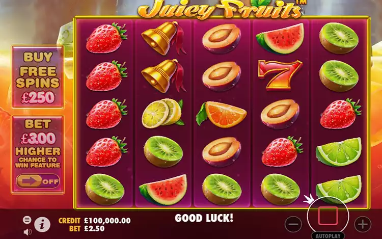 Juicy Fruits - Game Controls