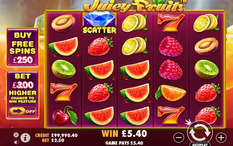 Juicy Fruits - Step Win