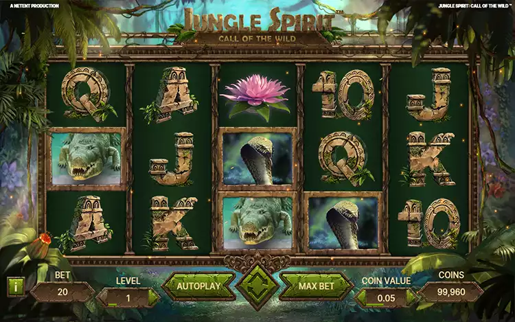 Jungle Spirit - Game Controls