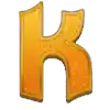 Golden Leprechaun Megaways - K Symbol