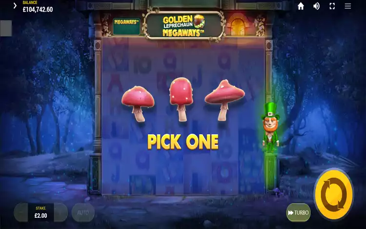 Golden Leprechaun Megaways - Leprechaun Feature