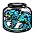 Lil Devil - Iguana Symbol