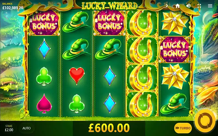 Lucky Wizard - Lucky Bonus Feature