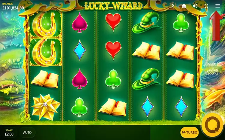 Lucky Wizard - Step Menu